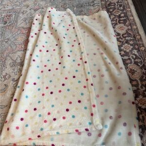 Colorful Polka Dot Blanket